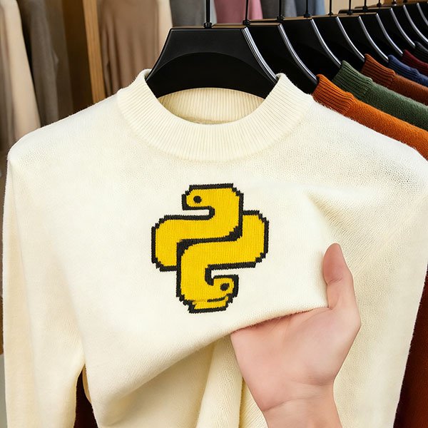 100% Wool Thickened Turtleneck for Men, Winter New Warm Knitwear